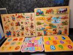 Houten kinderpuzzels, Kinderen en Baby's, Speelgoed | Kinderpuzzels, Ophalen, Zo goed als nieuw