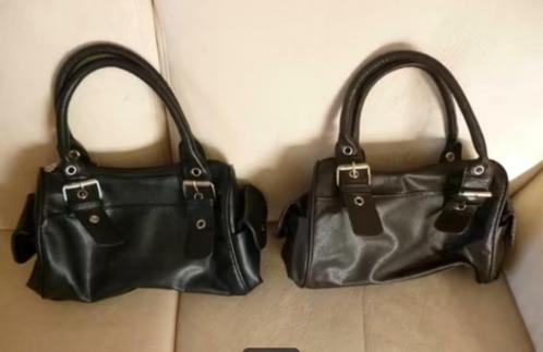 2 identieke handtassen, ander kleur, Bijoux, Sacs & Beauté, Sacs | Sacs Femme, Comme neuf, Noir, Enlèvement ou Envoi