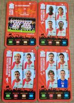 4 voetbalkaarten: Zulte Waregem (2008-2009), Verzamelen, Sportartikelen en Voetbal, Ophalen of Verzenden, Gebruikt, Poster, Plaatje of Sticker