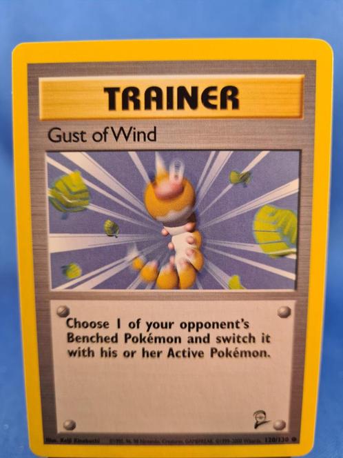 Gust of Wind 120/130 - Base Set 2, Hobby en Vrije tijd, Verzamelkaartspellen | Pokémon, Gebruikt, Verzenden