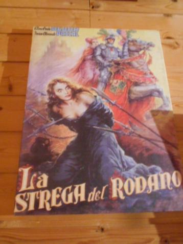 retro cinema posters, print  op canvas 5 €/stuk beschikbaar voor biedingen