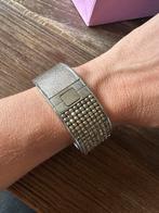 Zacht gouden slavenband Swarovski, Overige kleuren, Ophalen of Verzenden, Zo goed als nieuw, Dame