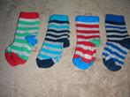 4 paar gestreepte kousen, maat 19-22 (2 euro voor 4 paar), Kinderen en Baby's, Kinderkleding | Schoenen en Sokken, Ophalen of Verzenden