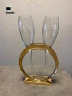 Champange glazen Moët & Chandon in gouden trouwring, Ophalen
