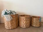 Set van 3 gevlochten manden, Ophalen, Zo goed als nieuw