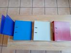 Lot de classeurs et chemises plastifiées, Enlèvement ou Envoi, Comme neuf