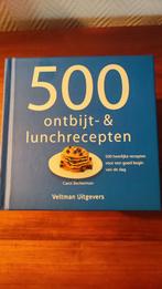 500 ontbijt- & lunchrecepten, Ophalen of Verzenden, Gelezen