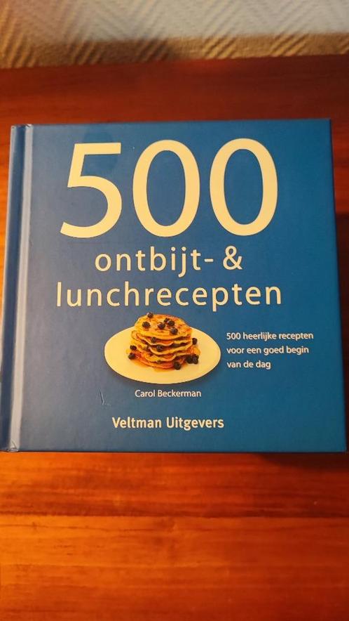 500 ontbijt- & lunchrecepten, Boeken, Kookboeken, Gelezen, Ophalen of Verzenden