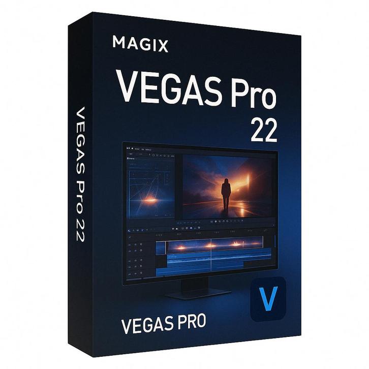 Magix Vegas Pro 22, Computers en Software, Navigatiesoftware, Nieuw, Ophalen