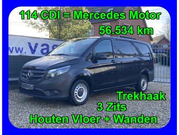 Mercedes-Benz Vito 114 / 21.000 €+BTW / 3 Zit / Trekhaak / 