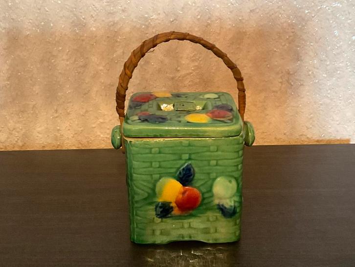 Bocal de rangement en pierre vintage, Maison & Meubles, Cuisine | Vaisselle, Comme neuf, Envoi