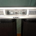 Electro voice elx112+qsc gx3 versterker, Audio, Tv en Foto, Versterkers en Ontvangers, Ophalen, Zo goed als nieuw, Overige merken