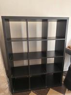 Meuble kallax ikea noir, Huis en Inrichting, Kasten | Boekenkasten, Ophalen, Zo goed als nieuw, 100 tot 150 cm, 100 tot 150 cm