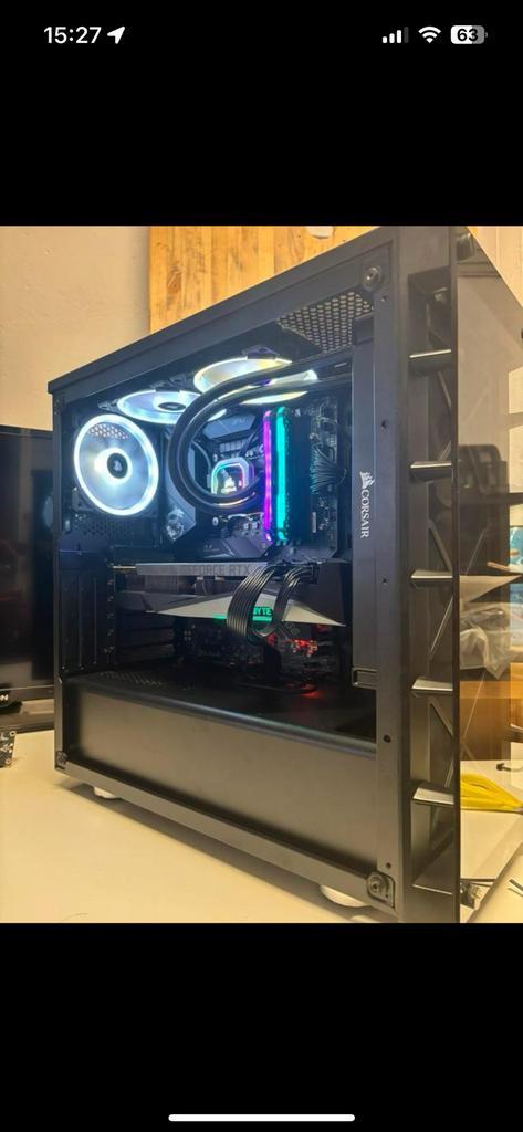 Desktop RTX 3080-19-10850k, Computers en Software, Desktop Pc's, Refurbished, 3 tot 4 Ghz, SSD, 32 GB, Met videokaart, Gaming