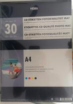 CD-etiketten, Ophalen of Verzenden, Zo goed als nieuw