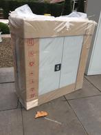 Metalen draaideurkast met schappen . Manutan . Nieuw !, Ophalen, Nieuw