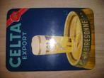reclamebordje bier Celta Export, Comme neuf, Enlèvement ou Envoi