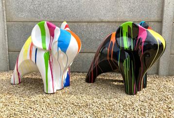 Beeld / tuinbeeld olifant modern beschikbaar voor biedingen