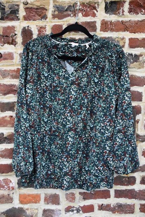 Blouse fleurie S Oliver 44, Vêtements | Femmes, Blouses & Tuniques, Comme neuf, Taille 46/48 (XL) ou plus grande, Vert, Enlèvement ou Envoi