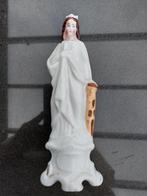 Religieus oud porseleinen beeldjes Ste Barbara en St Rochus, Ophalen of Verzenden