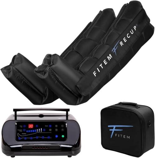 Bottes de pressothérapie FITEM 6 chambres, Sport en Fitness, Massageproducten, Zo goed als nieuw, Apparaat, Ophalen