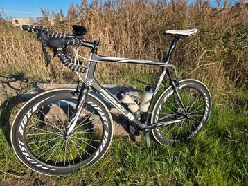 full carbon Ridley Orion maat 58 3wielsets en rollen, Gebruikt, Carbon, Heren, Ophalen
