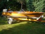Vintage Poncelet Motorboot, Watersport en Boten, Motorboten en Motorjachten, Ophalen, Gebruikt, 30 tot 50 pk, Tot 6 meter