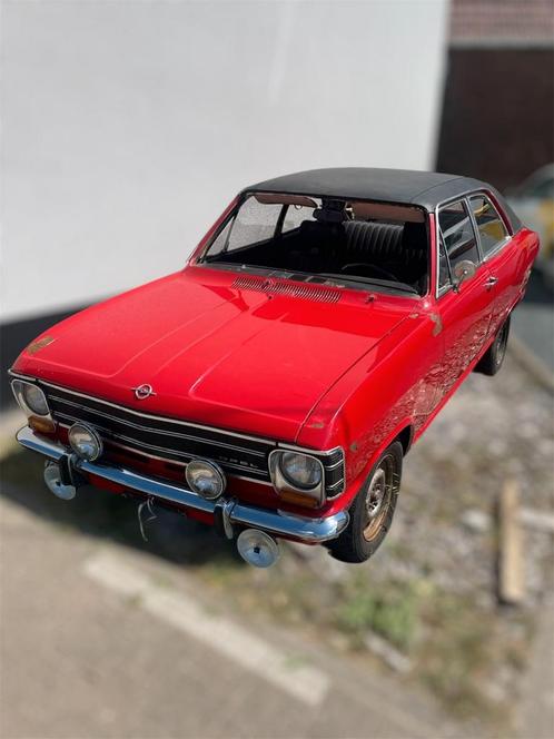 Opel Kadett Olympia LS, Auto's, Opel, Particulier, Kadett, Benzine, Coupé, 2 deurs, Handgeschakeld, Rood, Zwart, Overige bekleding