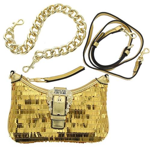 Gloednieuwe gouden handtas Versace, Handtassen en Accessoires, Tassen | Damestassen, Nieuw, Handtas, Overige kleuren, Ophalen of Verzenden