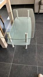 Salontafel, Huis en Inrichting, Tafels | Salontafels, 50 tot 100 cm, Minder dan 50 cm, 100 tot 150 cm, Glas