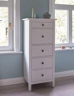 IKEA IKEA HEMNES Wit dressoir met 5 laden, Zo goed als nieuw