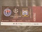 Ticket Ekranas Anderlecht 2012, Tickets en Kaartjes, Sport | Voetbal