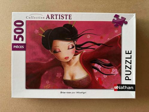 Nathan puzzel 'Brise Rose' 500 stukjes, Hobby en Vrije tijd, Denksport en Puzzels, Zo goed als nieuw, Legpuzzel, 500 t/m 1500 stukjes