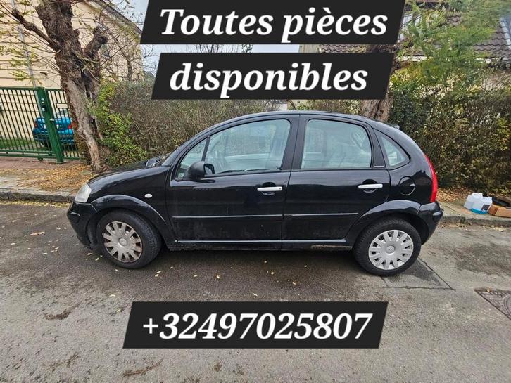Toutes pièces disponibles pour Citroën C3, Autos : Pièces & Accessoires, Carrosserie & Tôlerie, Citroën, Peugeot, Renault, Enlèvement ou Envoi
