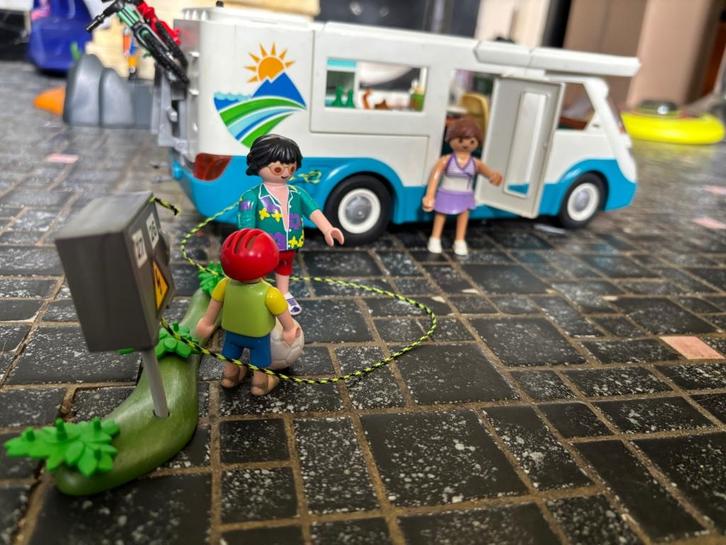 Playmobi Family camper, Kinderen en Baby's, Speelgoed | Playmobil, Gebruikt, Complete set, Ophalen