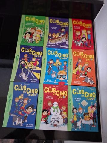 Lot de 9 livres "Le Club des Cinq Junior" (dès 6 ans)