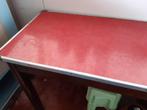 Vintage tafeltje, Huis en Inrichting, Bureaus, Ophalen, Gebruikt