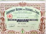Groupement National des Débitants de Tabac 1930, Timbres & Monnaies, Actions & Titres, 1920 à 1950, Action, Enlèvement ou Envoi