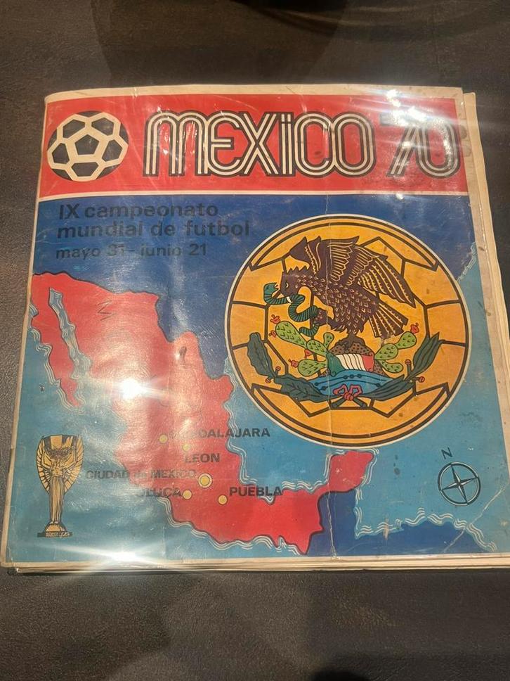 Panini Mexico 70 volledig album, Verzamelen, Sportartikelen en Voetbal, Gebruikt, Ophalen of Verzenden