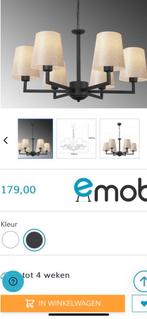 Moderne plafondlamp met 6 kapjes, Huis en Inrichting, Ophalen, Zo goed als nieuw