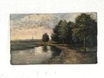 Gerard Jacobs (1865-1958) Landschap met rivier, Antiek en Kunst, Ophalen