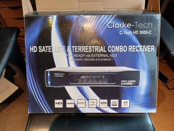 Clarke-Tech HD 5000C HD satelliet- en terrestrische combo-op