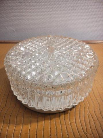 applique en verre pressé mid century beschikbaar voor biedingen