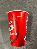 Coca Cola kartonnen bekers 25cl, Nieuw, Verpakking, Ophalen