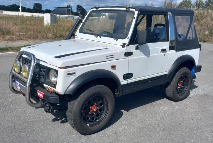1994 Suzuki Samurai SJ-314, 4 personen Oldtimer, Auto's, Suzuki, Particulier, Samurai, 4x4, Trekhaak, Benzine, Euro 1, Cabriolet