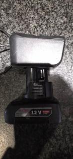 Bosch batterij 4ah 12v + lader, Audio, Tv en Foto, Accu's en Batterijen, Ophalen of Verzenden, Zo goed als nieuw