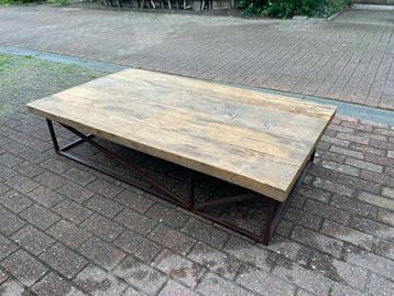 Flamant salontafel massief eik - metaal beschikbaar voor biedingen