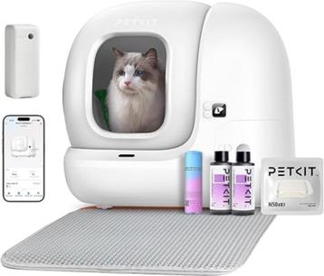 zelfreinigende kattenbak | Capaciteit voor meerdere katten beschikbaar voor biedingen