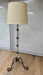 Staande lamp - vintage/retro, Huis en Inrichting, Lampen | Vloerlampen, Ophalen, Glas, Gebruikt, Vintage / retro