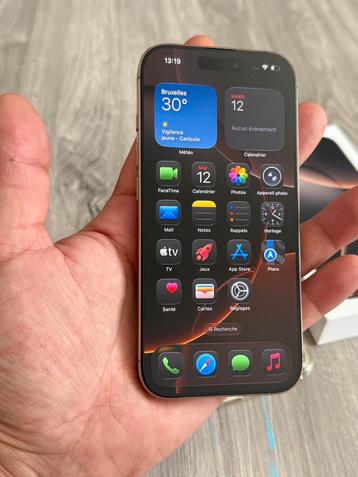 iPhone 16 Pro 128GB Désert Titanium NEUF.Vd/éch s25 +, ultra beschikbaar voor biedingen